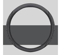 WpTGEX Car Steering Wheel Cover Suede for Hyundai Tucson 2004-2023 2024 2025, Steering Wheel Protector Anti-Slip, Sweat-absorbent and Breathable, Suitable for All Seasons,A-Black