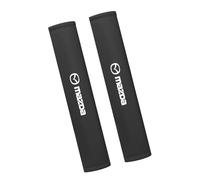 WpTrick 2 Pcs Seat Belt Pads For Mazda CX 4, Car Seat Belt Pads, Seatbelt Strap Cover, Durable Comfort Seat Belt Pad Cover To Protect Your Neck And Shoulder,A-Black-38cm