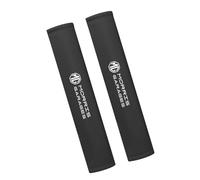 WpTrick 2 Pcs Seat Belt Pads For MG 4, Car Seat Belt Pads, Seatbelt Strap Cover, Durable Comfort Seat Belt Pad Cover To Protect Your Neck And Shoulder,A-Black-38cm