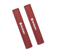 WpTrick 2 Pcs Seat Belt Pads For Suzuki Liana, Car Seat Belt Pads, Seatbelt Strap Cover, Durable Comfort Seat Belt Pad Cover To Protect Your Neck And Shoulder,B-Red-38cm