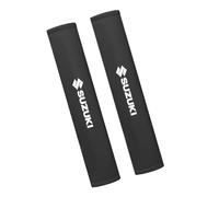 WpTrick 2 Pcs Seat Belt Pads For Suzuki Splash, Car Seat Belt Pads, Seatbelt Strap Cover, Durable Comfort Seat Belt Pad Cover To Protect Your Neck And Shoulder,A-Black-38cm