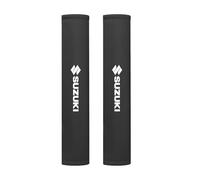 WpTrick 2 Pcs Seat Belt Pads For SUZUKI SX4, Car Seat Belt Pads, Seatbelt Strap Cover, Durable Comfort Seat Belt Pad Cover To Protect Your Neck And Shoulder,A-Black-22cm