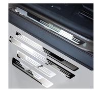 WpTrick 4 Pcs Car Door Sill Protector For BMW iX, Door Sill Guards Scuff Plates Kick Plates Stainless Steel Door Entry Guard Anti-Scratch Car Styling Accessories