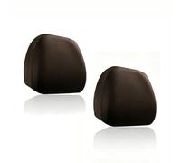 WpTrick Car Headrest Covers For Fiat Panda, Head Rest Protector, Seat Headrest Protector, Breathable Elastic Fabric Dustproof Scratch Resistant Interior Decor,B-Brown-2Rear