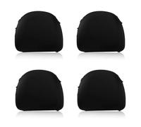 WpTrick Car Headrest Covers For Mercedes Benz B-Class, Head Rest Protector, Seat Headrest Protector, Breathable Elastic Fabric Dustproof Scratch Resistant Interior Decor,A-Black- Front+2Rear