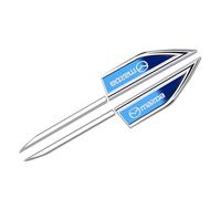 WpTrick Front Rear Badge For Mazda 2 2002-2020 2021 2022 2023 2024 2025 DJ DE, Boot Emblem, Front Grill Emblem, Grille Logo Emblem Sticker Emblem Sign Car Badge Logo Badge Decal Car Logo Accessories