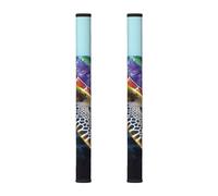 WPUTY Sea Turtle Printed Refrigerator Door Handle Covers 2-Pack - Protect and Decorate for Fridge Ovens Dishwashers