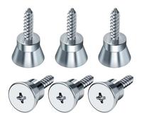 WPW10661886 Refrigerator Door Handle Mounting Screw - Replacement for Whirlpool W10460893, W10661886, W10303465 (6PCS)