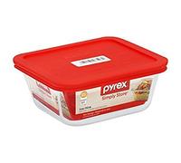 WPYREX - Simply Store Square Dish with Red Lid - 4 Cups (950 ml)