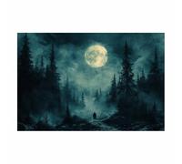 WQBQKKX White And Black Canvas Wall Art Landscape Pictures Print Poster for Living Room Bathroom Home Decorations(Yellow 8)-30x45cm Unframed