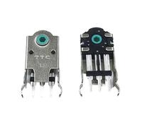 WQBQXNY 2Pcs Highly Accurate TTC Mouse roller wheel Encoder 5mm 5.5mm 7mm 8mm 9mm 10mm 11mm 12mm 13mm Green Core Mouse Decoder(2pieces 13MM)