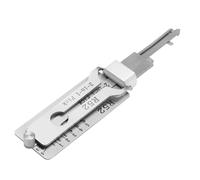 WQCMH 2 -in-1 Auto Pick and Decoder Car Locksmith Tools Lock Pick Up Set Lock Tool Opener(R52)