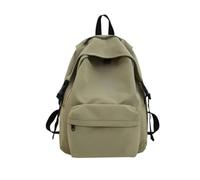WQCMH Mochila Para Mujer, Moda Escolar, Mochila Escolar PequeñA, Casual Y Ligera De Nylon(Verde Gran)