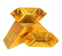 WQCMH Semi-Finished Ingots and Paper Money for Ancestor Worship, Hand-Folded , Funeral Ingots and Paper Money(16x19 1000Pic)