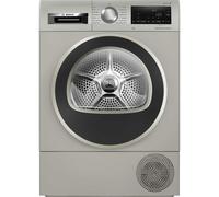 Bosch Serie 6 WQG245S9GB tumble dryer Freestanding Front-load 9 kg A++ Silver