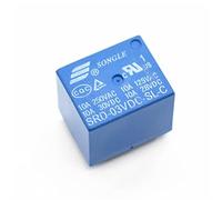 WQGQPXOB 1pcs Power Relays PCB Type SRD-03VDC-SL-C 3V 10A 250VAC 5PIN T73