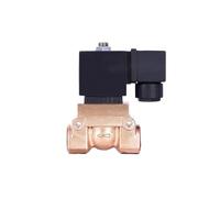 WQGQPXOB 2 Way High Pressure Solenoid Valve Gas 24v 12v 1-1/4inch DN32 50bar Normally Closed(BSP-110VAC)