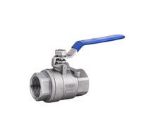 WQGQPXOB 304/316 stainless steel Q11F-25P two-piece heavy-duty thickened ball valve/internal thread high temperature and high pressure resistant valve 1 inch(1/2 inch)