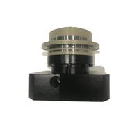 WQGQPXOB 5 acrmin Flange output helical gear planetary gearbox reducer 1 stage for 130mm frame AC servo motor input shaft 22mm