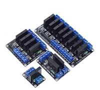 WQGQPXOB 5V Relay 1 2 4 8 Channel for SSR High Low Level Solid State Module 250V 2A 1Pcs(5v 2 Way High)