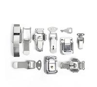WQGQPXOB J106 Cabinet Boxes Spring Loaded Latch Catch Toggle Mild Steel Tool Box Lock 1Pcs