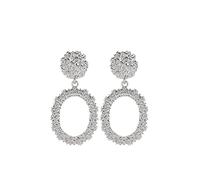 WQHPLMD jewelry jewelry for women Women Silver Earrings, Punk Heavy Metal Dangle Indian Drop Earring Geometric Statement Earrings For Women African Dubai Jewelry s For Girlfriend, Wife, Sister,