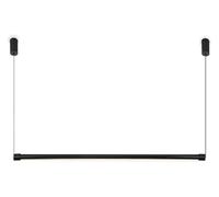WQHPLMD LED Minimalist Black Pendant Light Tube Ceiling Hanging Lamp, Metal Lampshade Suspension Lighting Fixture Cylindrical Chandelier,Chandeliers