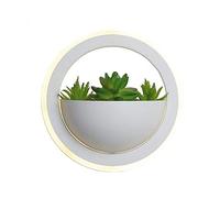 WQHPLMD Led Wall Lamp Bedroom Bedside Lamp Minimalist Green Plant Wall Lamp LED Wall Sconce Indoor Home Wall Lamp Aisle Decoration Wall Lamp for Living Room Bedroom Dinning Room