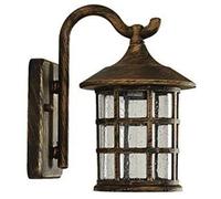 WQHPLMD Outdoor Metal LED Sconce Lamp Industrial Retro For Street Store Decoration Loft Style 110- Indoor Fixtures Rubbed-Brass Finish Farmhouse Trail Light Nautical Marine Bulkhead Lamp