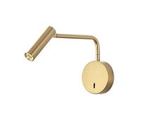 WQHPLMD Round Cylinder Wall Lamp Wall Light That Can Be Rotated to Change The Angle for Lighting Fixture for Bedroom, Bedside, Study, 's Room Desk