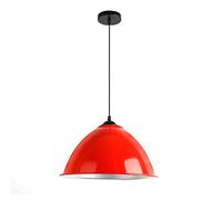 WQHPLMD shopping mall lightingpendant light macarons color shade nordic industrial ceiling retro country metal chandelier for kitchen island dining room