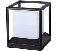 WQHPLMD Waterproof LED Post Light for Outdoor Garden Pathway - Elegant and Rustproof Aluminum Base