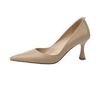 WQHPLMD Womenu2019s Shoes, Stiletto Slip Shoes, Pointed Toe High Heel Dress Shoes Comfortable Pumps for Office, Business, Casual, Party, Wedding Origin China