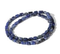Wqishinuanyang 4X6MM Square Shape Natural Stone Beads Accessory Spacer Stone Bead For Making Bracelet Necklace Earring