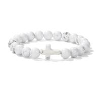 Wqishinuanyang 8mm Beads Religious Bracelet for Women Men Natural Stone Turquoises Malachite Opal Beaded Charm Bracelets