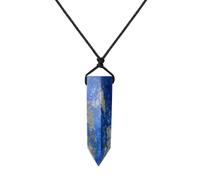 Wqishinuanyang Man Hexagon Necklace Pendant Natural Stone Pink Quartz Fluorite Rose Pendants Necklace Women
