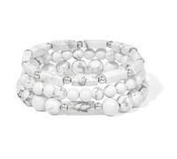 Wqishinuanyang Natural Bloodstone Beads Bracelets For Men Square Round Shape Beads Bracelet Set Women