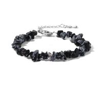 Wqishinuanyang Natural Opal Stone Bracelet Irregular Amethysts Turquoises Chips Beads Bracelets Women Men