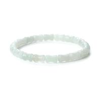 Wqishinuanyang Natural Stone Beads Bracelet Red Agate Green Aventurine Buddha Stretch Bangles