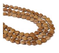Wqishinuanyang Natural Wood Stone Vintage Fashion Boho Loose Spacer Beads For DIY Bracelet Necklace 10mm
