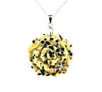 Wqishinuanyang Women Natural Amethyst Rose Quartz Agate Beads Pendants