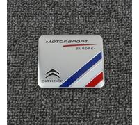 WQIUTT Car Emblems for Citroen C1 C2 C3 C4 C4L C5 C5X C6 DS3 DS4 DS LS DS6 Sega Elysee DS5,Car Center Grill Logo Badge Decal Grill/Front/Rear Trunk Logo 3D Signs Car Styling Body Fittings,A