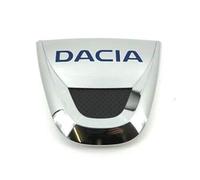 WQIUTT Car Emblems for Dacia Sandero/Duster/Logan,Car Center Grill Logo Badge Decal Grill/Front/Rear Trunk Logo 3D Signs Car Styling Body Fittings
