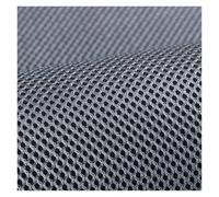 WQJZTX Mesh Fabric By The Meter For Speaker Box Horn Cinema Engineering Cloth Dustproof Breathable Plain Black Brown Gray(Dark grey)