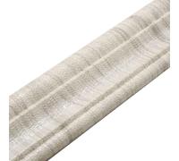 WQJZTX Wallpaper Borders, 3D Wall Decorative Line Skirting Border Self-Adhesive Waterproof Bottom Panel Wallpaper Living Room Home Decoration Wall Sticker(White Oak)