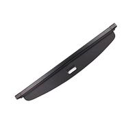 WQLTTFC Car Retractable Cargo Cover for Porsche Cayenne 2019 2020 2021 2022 2023 2024, Rear Trunk Luggage Security Shield Shade Curtain Shelves Waterproof Cargo Shade, Car Accessories,Black