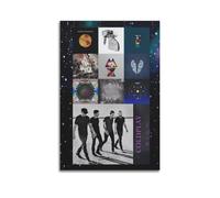 WQMP Celebrities Coldplay Canvas Poster Bedroom Decor Landscape Office Room Decor Gift 16x24inch(40x60cm)