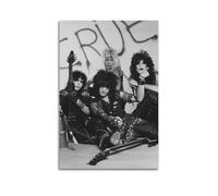 WQMP Motley Crue Canvas Poster Wall Art Decor Print Picture Paintings for Living Room Bedroom Decoration 08x12inch(20x30cm)
