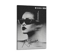 WQMP Singer Rihanna Poster Canvas Poster Bedroom Decor Landscape Office Room Decor Gift 08x12inch(20x30cm)