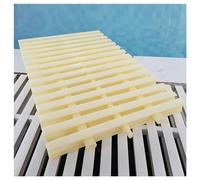 WQPMNYG 4PCS Swimming Pool Grates - Durable ABS Plastic Drain Covers, 25x100CM Floor Drain Protector for Indoor/Outdoor Use, Prevents Clogs & Improves Safety in Water Drainage